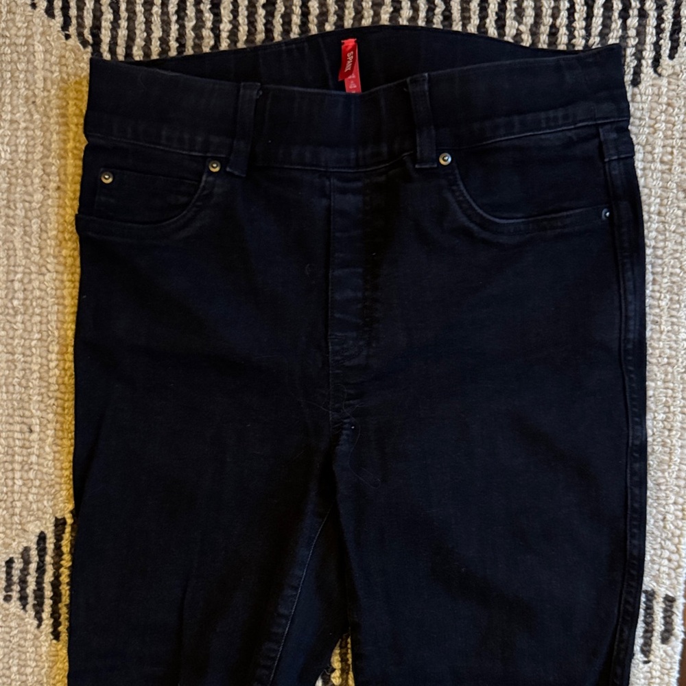 SPANX Women's Skinny Jeans - Black - Picture 4 of 6